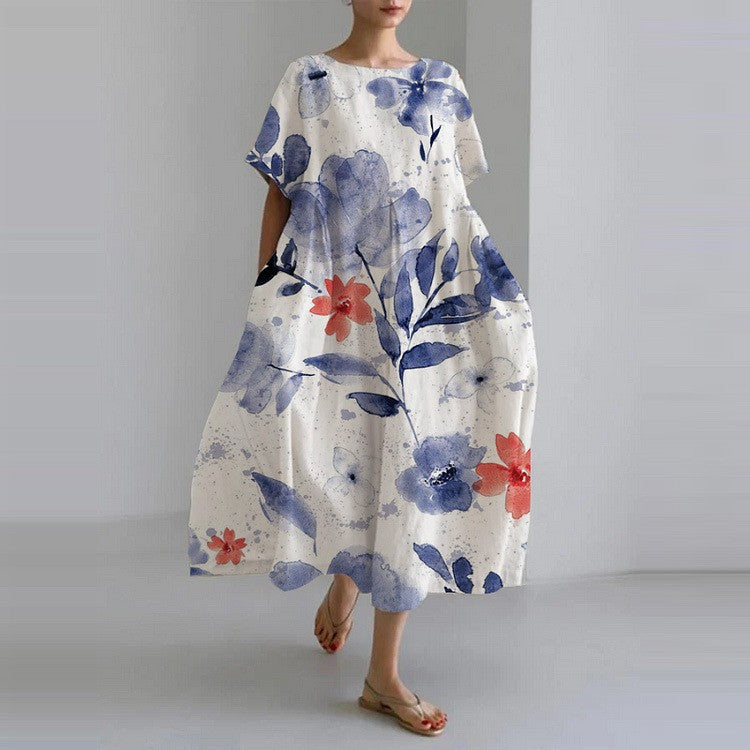 Inka™ | Vestido Floral Encantador con Comodidad Sin Esfuerzo
