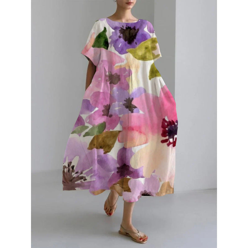 Inka™ | Vestido Floral Encantador con Comodidad Sin Esfuerzo