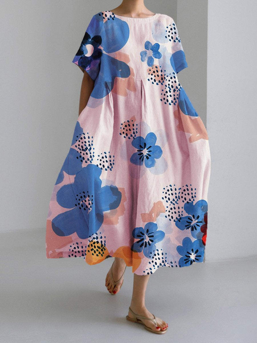 Inka™ | Vestido Floral Encantador con Comodidad Sin Esfuerzo